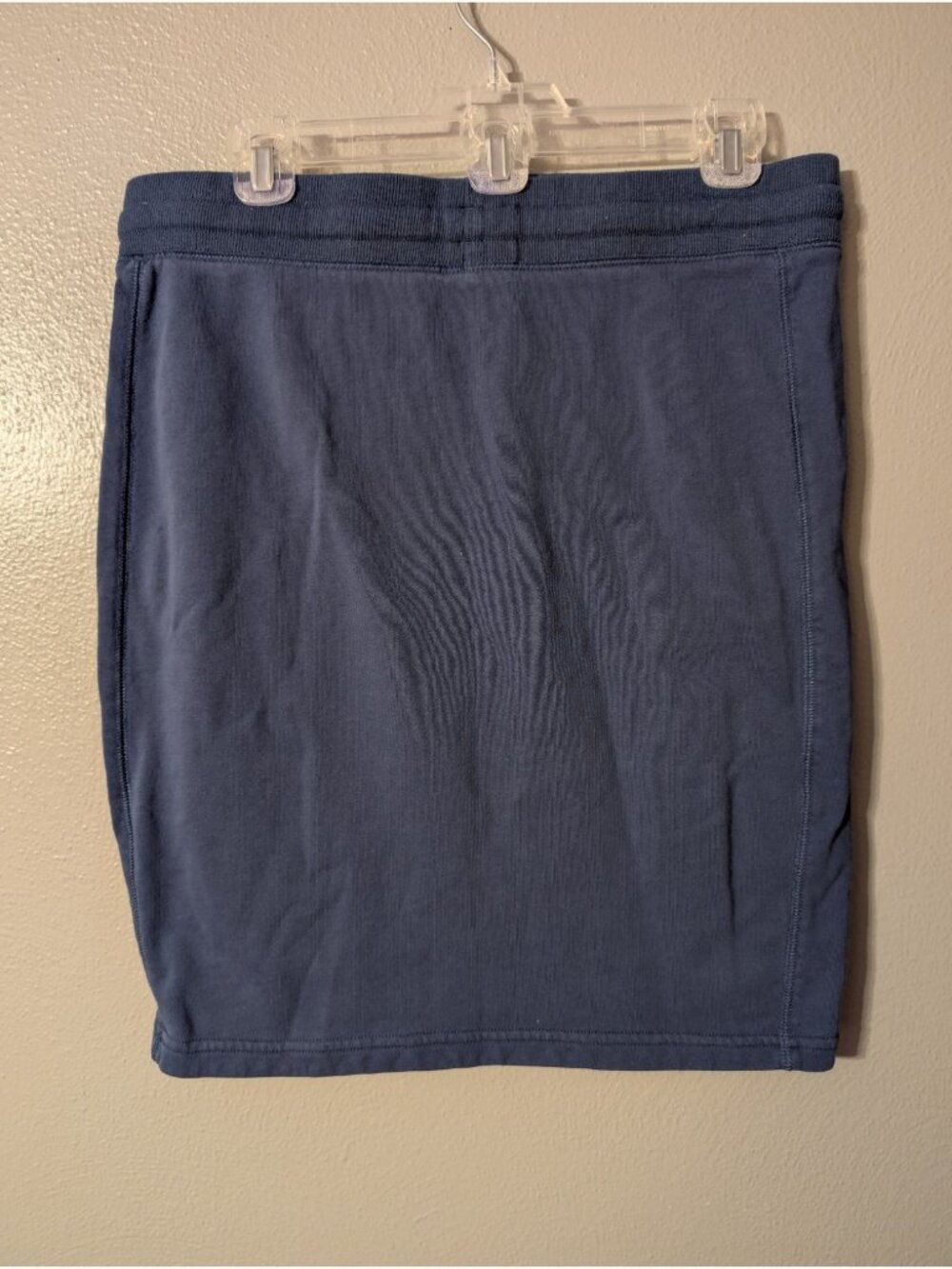 Zyia Active Blue Take Me Everywhere Skirt XL Sweatshirt Drawstring Pockets Mini - Picture 3 of 4